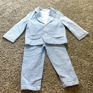 mudpie seersucker suit